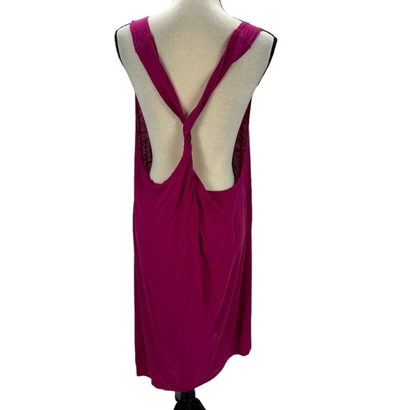Becca Sleeveless Racerback Swimsuit Cover Up Dress - Pink - size 2X - Picture 3 of 10